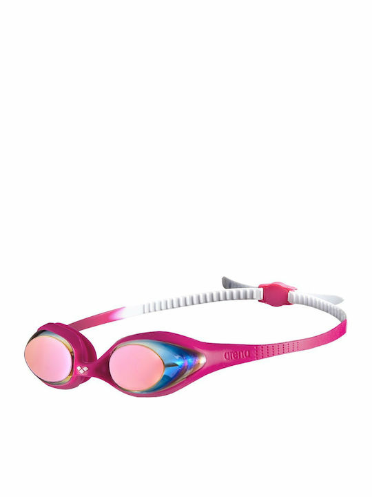 Arena Spider Swimming Goggles Kids with Anti-Fog Lenses Pink