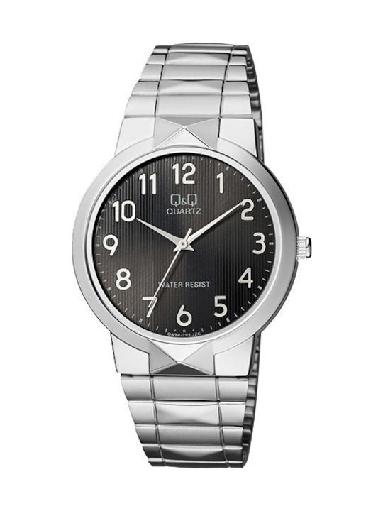 Q&Q Watch with Silver Metal Bracelet