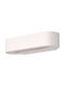 Geyer Modern Leuchte Wand mit Fassung E14 Weiß 30x6.5x65cm