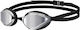 Arena Python Adult Swimming Goggles with Anti-Glare Lenses Black