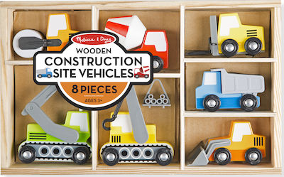 Melissa & Doug Construction Site Car Set