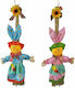 Bunny's Osterdekorationen & Ornamente Bunny Strohhase
