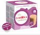 Gimoka Capsules Espresso Caffelatte Compatible with Machine Dolce Gusto 16caps,tobolek