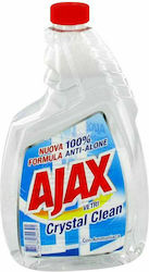 Ajax Crystal Clean Ανταλλακτικό για Καθαριστικό Υγρό Τζαμιών 750ml