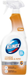 Klinex 4 σε 1 Почистващ Спрей За Обща Употреба с Дезинфекционно Действие Кухня 1x750мл Klinex 4 σε 1 Почистващ Спрей За Обща Употреба с Дезинфекционно Действие Кухня 1x750мл