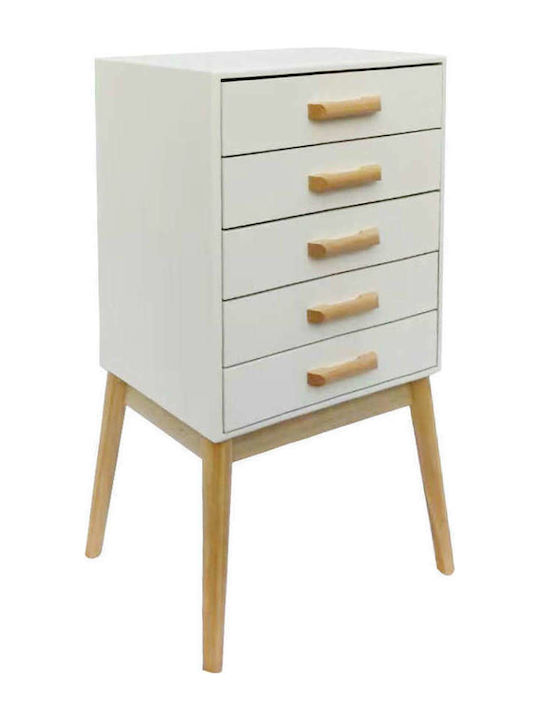 Ordinary Storage with 5 Drawers L43xW30xH88cm