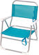 Velco Small Chair Beach Aluminium Turquoise