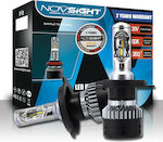 NovSight Λάμπες Αυτοκινήτου H4 LED 10000K Ψυχρό Λευκό 12-24V 70W 2τμχ