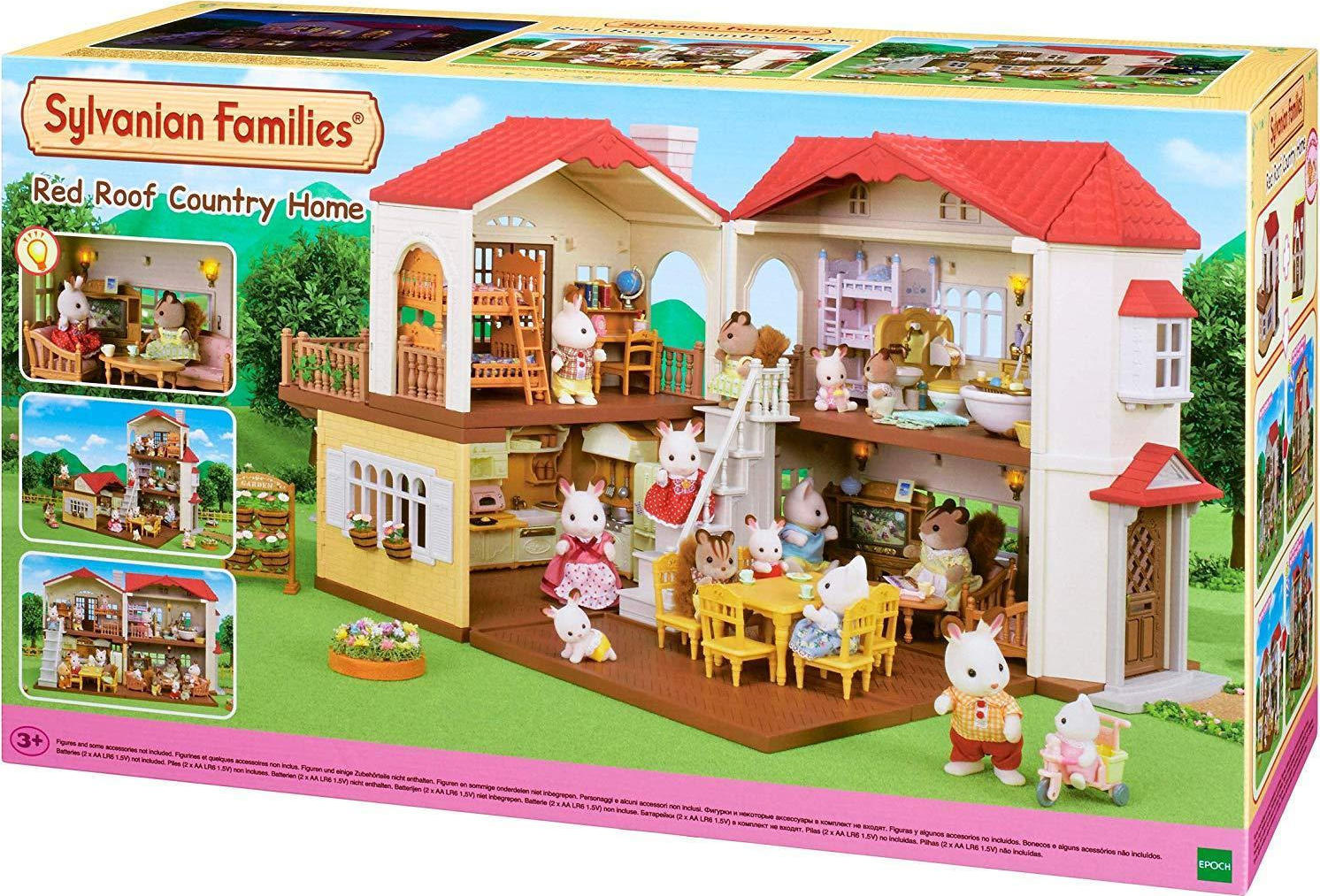 Families Red Roof Country Home 5302 