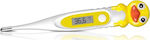 Reer Digital Thermometer Geeignet für Babys Gelb mit Ente 9809