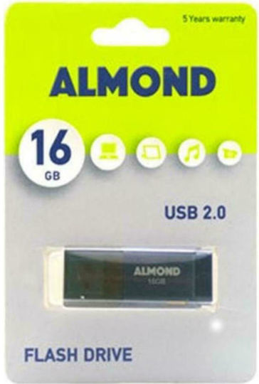 Almond Prime 16GB USB 2.0 Stick Μπλε