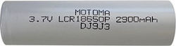 Motoma 18650 2900mAh 3.7V 1τμχ