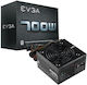 EVGA 700 W1 700W Black Computer Power Supply Full Wired 80 Plus Standard