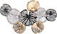 Fylliana Metallic Wall Ornament 608 90x5x49.5cm