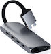 Satechi Dual USB-C Docking Station mit HDMI 4K ...