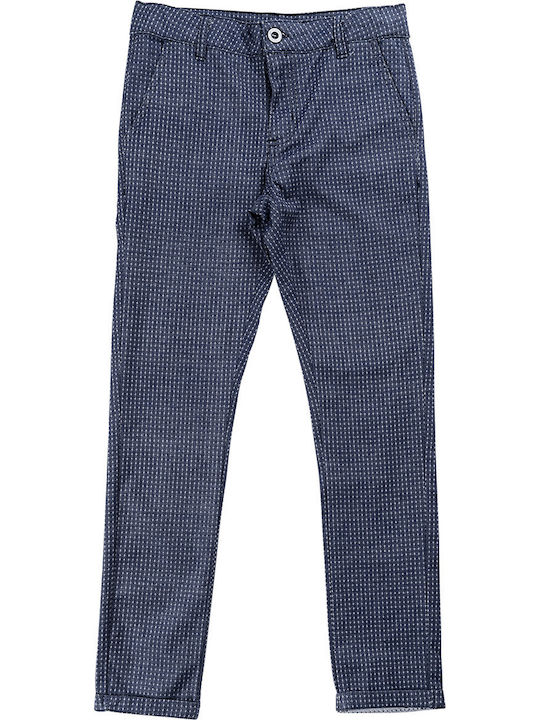 Funky Boys Fabric Trouser Blue