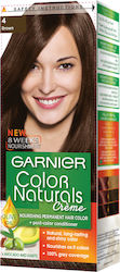 Garnier Color Naturals Βαφή Μαλλιών 4 Brown 40ml