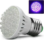 SMUV5 Λάμπα LED Blacklight 2W για Ντουί E27