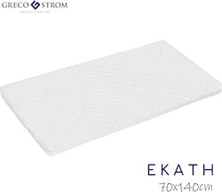 Greco Strom Ortopedic Saltea Pentru Patut Ecată cu Nucă de cocos & Latex 75cmx140cmx16cm Greco Strom Ortopedic Saltea Pentru Patut Ecată cu Nucă de cocos & Latex 75cmx140cmx16cm