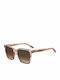 Missoni Women's Sunglasses with Beige Plastic Frame and Brown Gradient Lens MIS 0008/S HR3/HA