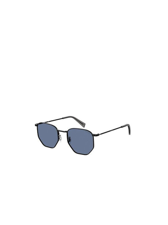 Levi's Sunglasses with Black Metal Frame and Blue Lens LV 1004/S 08A KU
