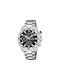 Festina Junior Collection Uhr Chronograph Batterie mit Silber Metallarmband