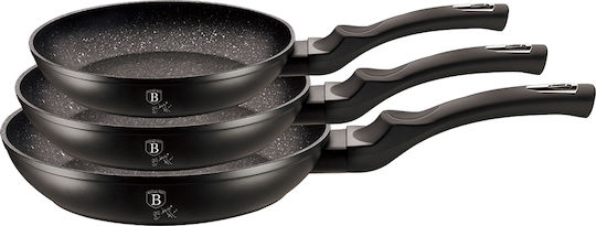 Berlinger Haus Metallic Line Σετ Τηγάνια από Αλουμίνιο 3τμχ Berlinger Haus Metallic Line Σετ Τηγάνια από Αλουμίνιο 3τμχ