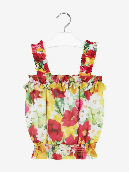 Mayoral Kids Blouse Sleeveless Multicolour