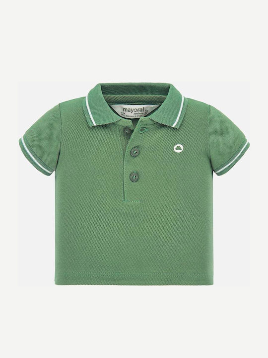 Mayoral Kinderpolo Kurzarm rot