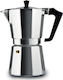 Pezzetti Italexpress Aluminum Stovetop Espresso Pot for 1Cups Silver