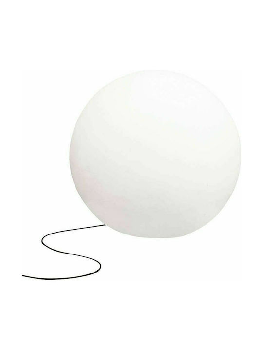 Nowodvorski Outdoor Floor Lamp Globe for Exterior Space 40W IP44 for E27 Socket White