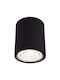 Nowodvorski Outdoor Ceiling Spot with Integrated LED in Black Color 9107