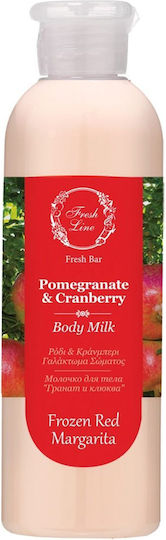 Fresh Line Pomegranate & Cranberry Ενυδατική Lotion Σώματος για Όλες τις Επιδερμίδες 200ml
