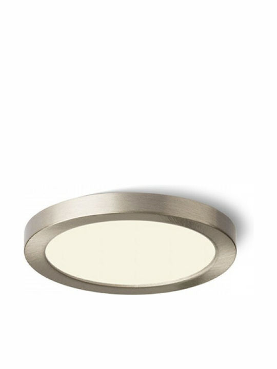 Rendl Light Studio Hue R 9 Recessed Round Recessed LED Panel 6W with Warm White Light