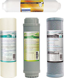 HidroWater din Cărbune Activ 10" H-4RO5 4buc HidroWater din Cărbune Activ 10" H-4RO5 4buc