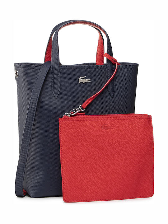 Lacoste Σετ Γυναικεία Tote Τσάντα Navy Μπλε