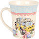 Keskor Car Ceramic Cup Beige 320ml