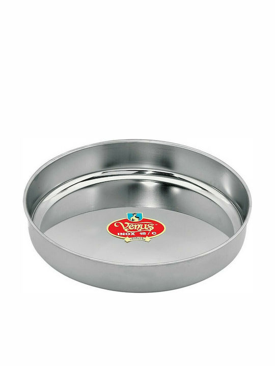 Venus Baking Pan Round of Stainless Steel 34cm