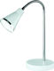 Trio Lighting Arras LED Office Lamp with Flexible Arm in White Color