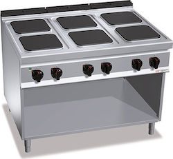 GGMgastro Sextuplă 6.3kW 120x90x90cm