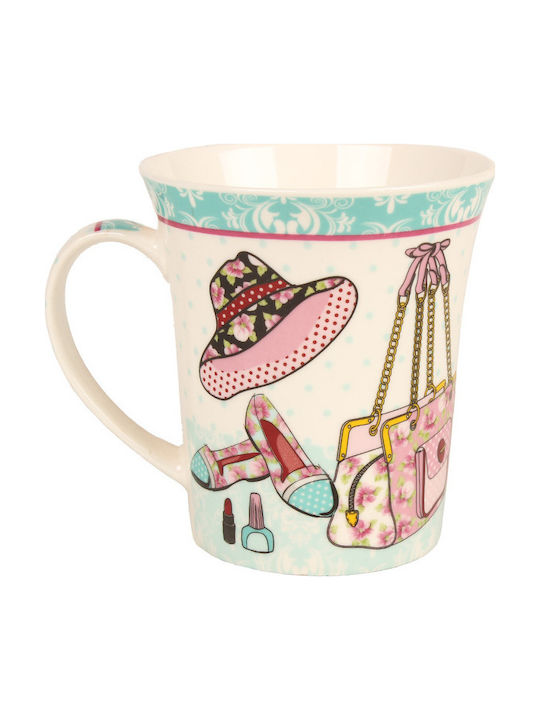 Keskor Fashion Ceramic Cup Pink 320ml