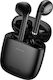Baseus W04 Pro Earbud Bluetooth Handsfree Ακουστικά με Αντοχή στον Ιδρώτα και Θήκη Φόρτισης Μαύρα
