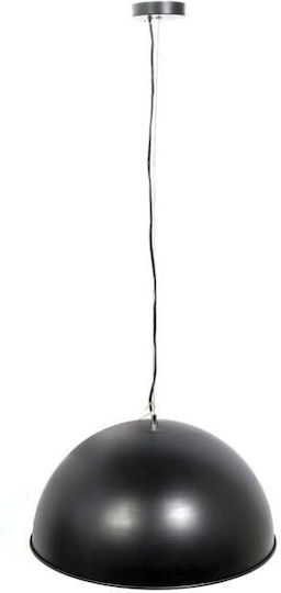 Pendant Light Black Bell with Socket E27 50x50x30cm