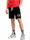 Спортни мъжки бермуди Regular Fit черни