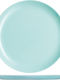 Luminarc Diwali Plate Desert Glass Turquoise with Diameter 19cm