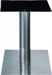 Artline Β4200 Metallic Table Stand Silver 45x45x44cm