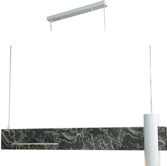 Aca Linea Lustră Negru Calea ferată 90cm.