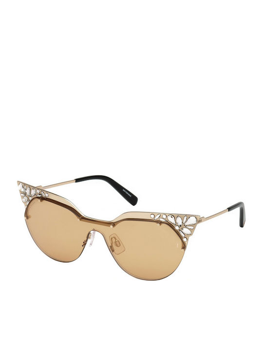 Dsquared2 Femei Ochelari de soare cu Aur Din metal Rame DQ0292 33Z