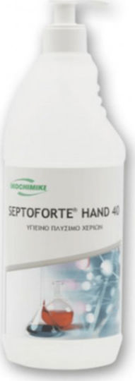 Ikochimiki Septoforte Hand 40 Υγρό Αντισηπτικό Χεριών με Αντλία 1000ml Natural