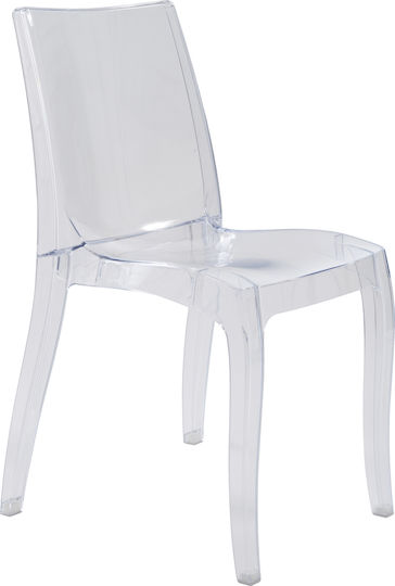 Cristal Stühle Küche Transparent 1Stück 50x54x84cm